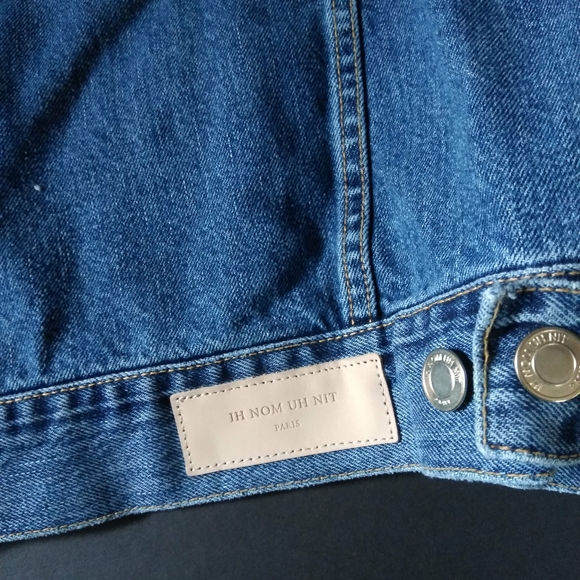 Ih Nom Uh Nit Paris FashionRunwayDenim Jean Jacket - Picture 12 of 16